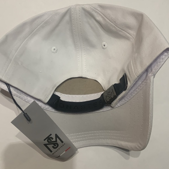 White Monastery Couture Designer Hat - Picture 7 of 10